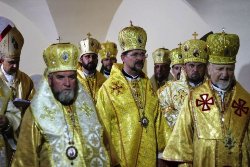 Львів: відзначення 150-я митрополита Андрея розпочали Архиєрейською Божественною Літургією.(ФОТО)